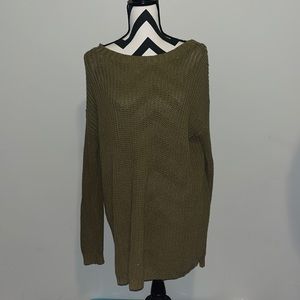 Central Park west Hampton Open Back Sweater